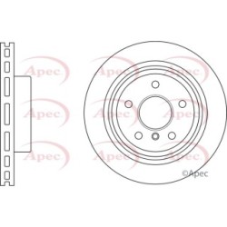 Brake Disc APEC DSK3065 OE Ref 34216775289