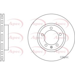 Brake Disc APEC DSK3073 OE Ref 569091
