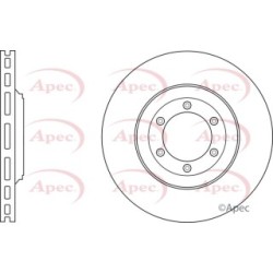 Brake Disc APEC DSK3076 OE Ref 8981246633