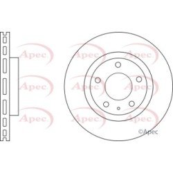Brake Disc APEC DSK3079 OE Ref 51937218