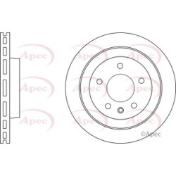 Brake Disc APEC DSK3083 OE Ref 13581427