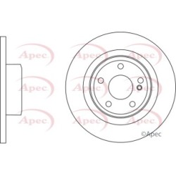Brake Disc APEC DSK3097 OE Ref 1724230212