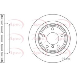 Brake Disc APEC DSK3103 OE Ref 34216775291 APEC