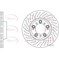 Brake Disc APEC DSK3110 OE Ref 99635240500
