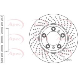 Brake Disc APEC DSK3113 OE Ref 99635141002