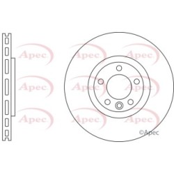 Brake Disc APEC DSK3117 OE Ref LR059122