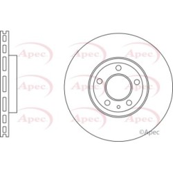 Brake Disc APEC DSK3120 OE Ref 5202200