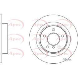 Brake Disc APEC DSK3125 OE Ref 34216799383