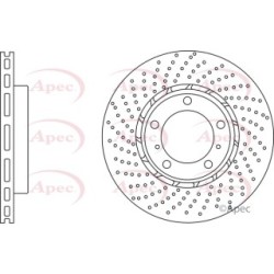 Brake Disc APEC DSK3127 OE Ref 98135140201