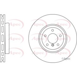 Brake Disc APEC DSK3162 OE Ref 34216782607