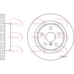 Brake Disc APEC DSK3169 OE Ref 34216799369