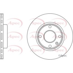 Brake Disc APEC DSK3180 OE Ref 13584676