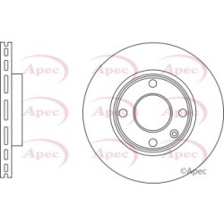 Brake Disc APEC DSK3181 OE Ref 13584677