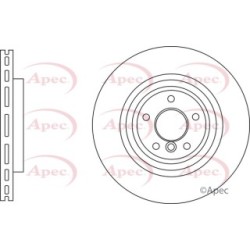 Brake Disc APEC DSK3186 OE Ref T4N1744