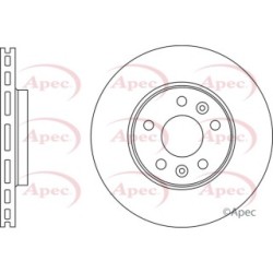 Brake Disc APEC DSK3187 OE Ref 4020600Q1C