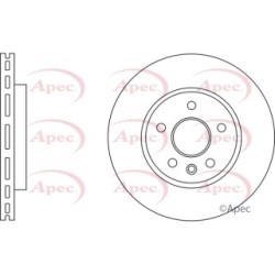 Brake Disc APEC DSK3190 OE Ref 13515906