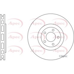 Brake Disc APEC DSK3202 OE Ref 6R0615301E