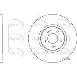 Brake Disc APEC DSK3203 OE Ref 4243178010