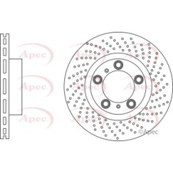 Brake Disc APEC DSK3211 OE Ref 99735140201