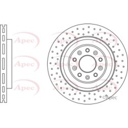 Brake Disc APEC DSK3217 OE Ref C2N3427 APEC