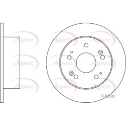 Brake Disc APEC DSK3221 OE Ref 42510S6MJ50