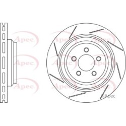Brake Disc APEC DSK3223 OE Ref 05290538AB APEC