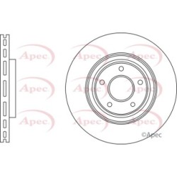 Brake Disc APEC DSK3227 OE Ref 402064CE0A