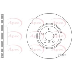 Brake Disc APEC DSK3231 OE Ref 34116782067 APEC