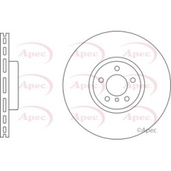 Brake Disc APEC DSK3232 OE Ref 34116782068
