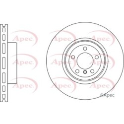 Brake Disc APEC DSK3250 OE Ref 34116792223 APEC