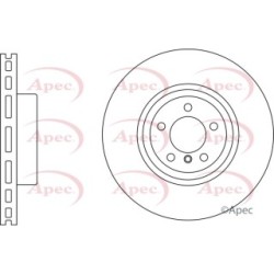 Brake Disc APEC DSK3252 OE Ref 34106797606