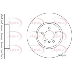 Brake Disc APEC DSK3254 OE Ref 34116775277