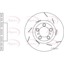 Brake Disc APEC DSK3263 OE Ref 97035140400
