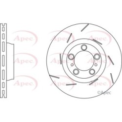 Brake Disc APEC DSK3264 OE Ref 97035240300
