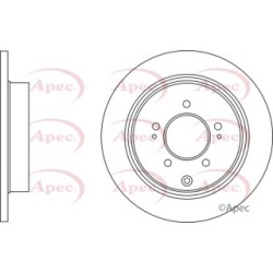 Brake Disc APEC DSK3269 OE Ref 58411D7000