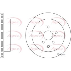 Brake Disc APEC DSK3270 OE Ref 4243148080