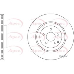 Brake Disc APEC DSK3273 OE Ref A2094210012 APEC