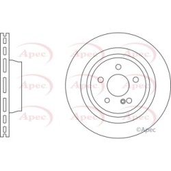 Brake Disc APEC DSK3274 OE Ref 2194230012
