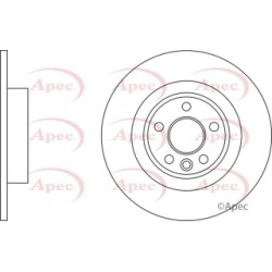 Brake Disc APEC DSK3281 OE Ref LR072016