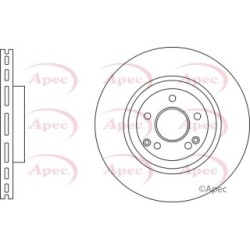 Brake Disc APEC DSK3295 OE Ref A2034210412