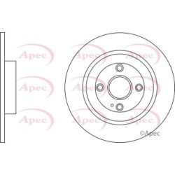 Brake Disc APEC DSK3298 OE Ref N25126251