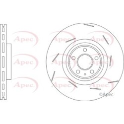 Brake Disc APEC DSK3305 OE Ref 95B615302G