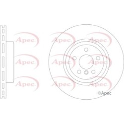 Brake Disc APEC DSK3319 OE Ref 34207915314