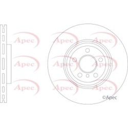 Brake Disc APEC DSK3324 OE Ref 34106881045