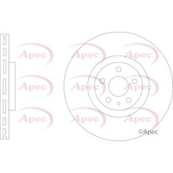 Brake Disc APEC DSK3328 OE Ref 31471752
