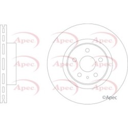 Brake Disc APEC DSK3332
