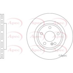 Brake Disc APEC DSK3364 OE Ref A2464230812
