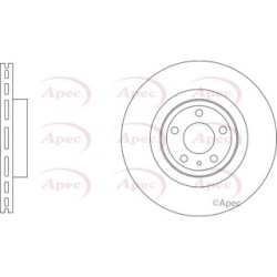Brake Disc APEC DSK3376 OE Ref 2032483