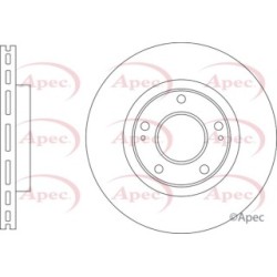 Brake Disc APEC DSK3383 OE Ref 51712G2100