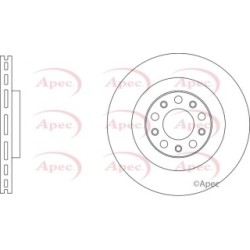 Brake Disc APEC DSK3386 OE Ref 50546509